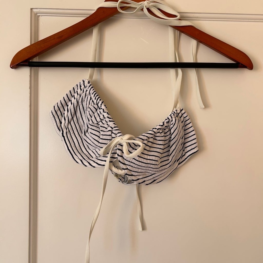 Solid and Striped Bikini top